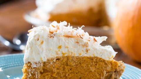 Image for Coconut Pumpkin Chiffon Pie