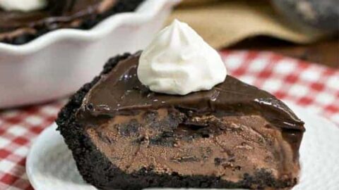 Image for Fudge Topped Chocolate Ice Cream Pie