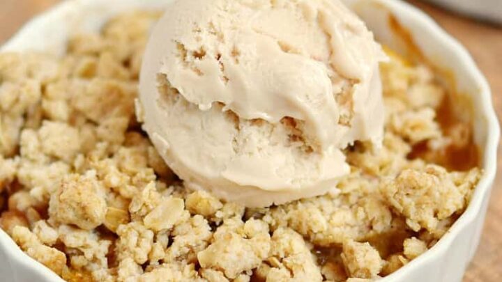 Image for Fresh Peach Crumble for Two