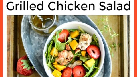 Image for Strawberry Mango Grilled Chicken Salad- Delicious Summer Salad