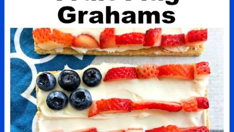 Image for Red White and Blue Fruit Flag Grahams- For Memorial Day / Fourth of July