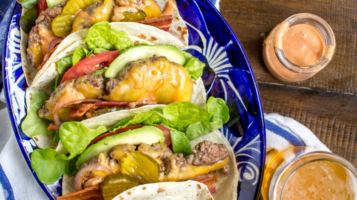 Image for Bacon Cheeseburger Tacos
