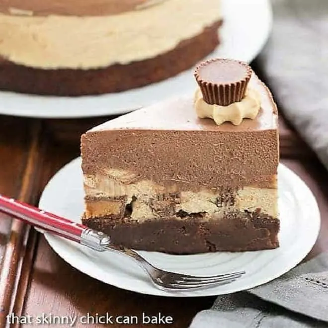 Chocolate Peanut Butter Mousse Cake 7 1