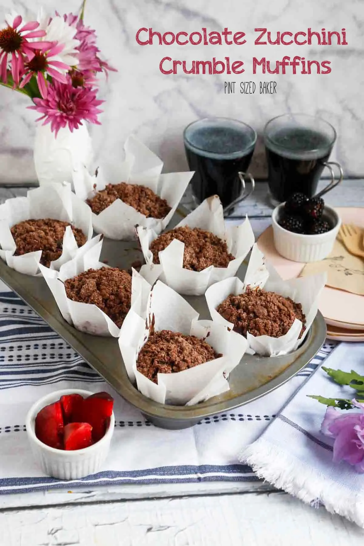 Chocolate Zucchini Muffins copy