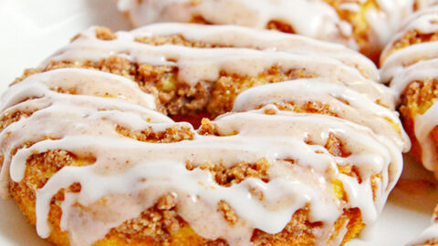 Time to Make the Donuts! 10 Image for Glazed Cinnamon Bun Baked Donuts Recipe