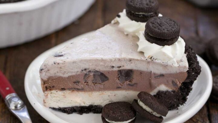 Image for Layered Ice Cream Pie with Chocolate Cookie Crust