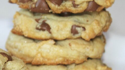 one bowl whole wheat chocolate chip cookies recipe vertical