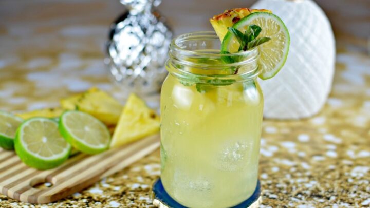 pinapple mojito captain morgan pineapple rum drink recipe