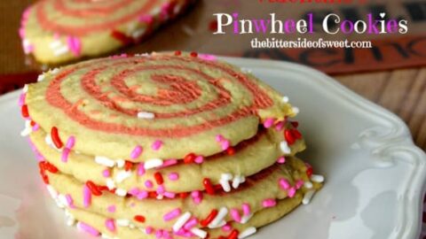 Valentines Pinwheel Cookies 1