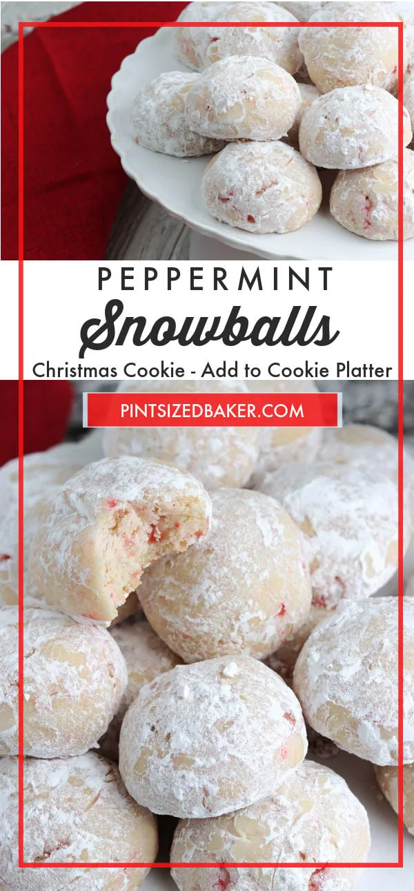 Peppermint Snowball Cookies Recipe