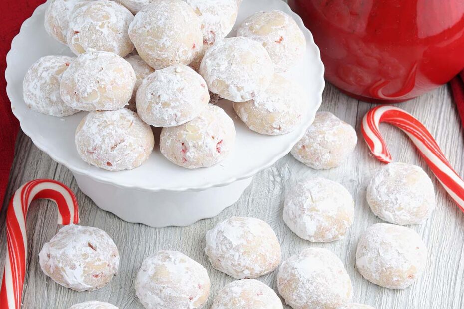 Peppermint Snowballs Cookies 2