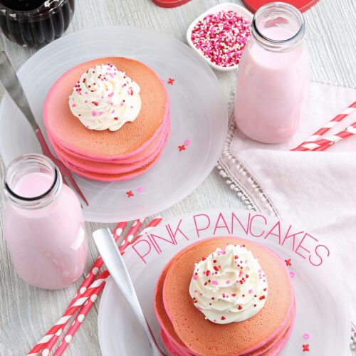My famous Pink Pancake Recipe