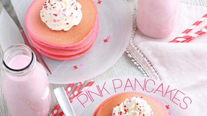 Pink Pancakes Recipe 7