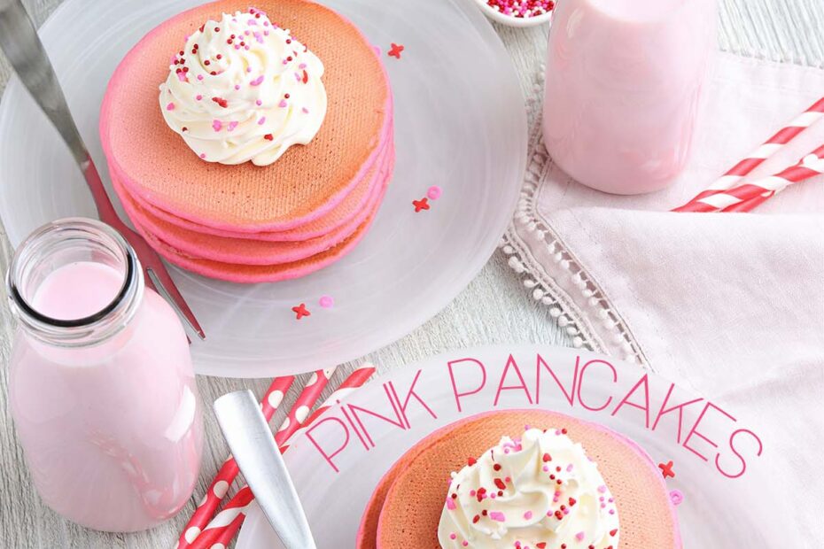Pink Pancakes Recipe 7